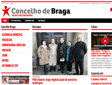 Tablet Screenshot of braga.bloco.org
