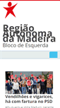 Mobile Screenshot of madeira.bloco.org