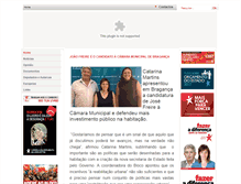 Tablet Screenshot of braganca.bloco.org
